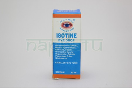 Глазные капли "Айсотин", 10 мл, Isotine