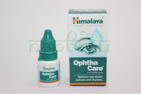 Глазные капли "Оптакейр", 10 мл, производитель "Хималая", Ophthacare Drops, 10 ml, Himalaya