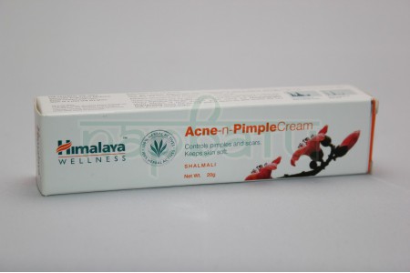 Крем против прыщей и угрей Acne-n-Pimple Cream Himalaya Herbals, 20 гр