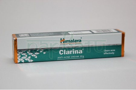 Крем "Кларина" от прыщей и угревой сыпи, 30 гр, “Гималая”, Anti-Acne Cream Clarina, Himalaya