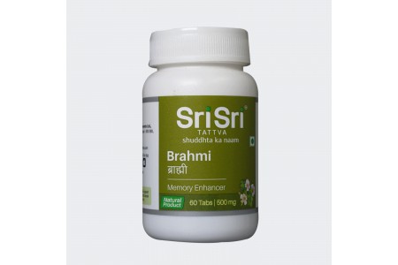 Брахми, 60 таблеток, Шри Шри Аюрведа (Brahmi Shri Shri Ayurveda)
