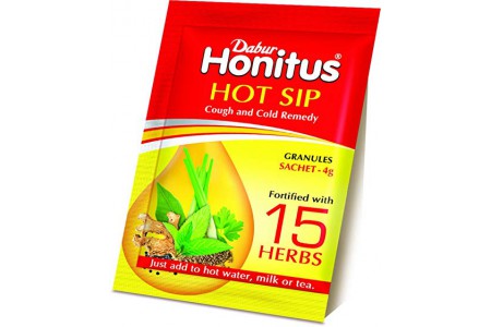 Аюрведический противовирусный напиток  "Honitus Hot Sip" от "Dabur" 