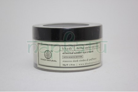 Крем для кожи вокруг глаз с Миндальным маслом, Кхади," Khadi Natural Almond Under Eye Cream", 50 грамм