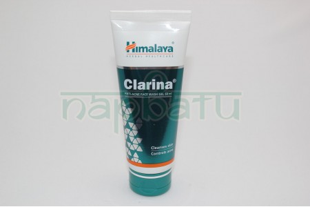 Гель для умывания от прыщей и угревой сыпи "Кларина", 60 мл., производитель "Хималая", Clarina Anti-Acne Face Wash Gel, 60 ml. Himalaya