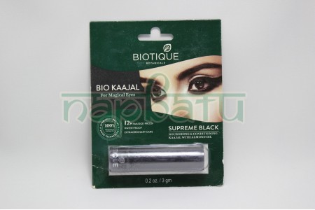 Каджал с маслом миндаля (Bio Kaajal, Biotique) -лечебный карандаш для глаз ( макияж и лечение )
