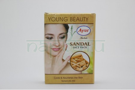 Маска для лица "Сандал", 25 гр., производитель "Айюр", Sandal Face Pack,  Ayur