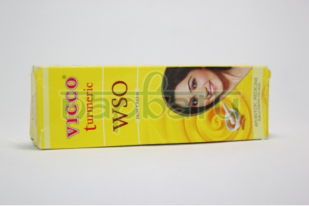 Крем с куркумой Турмерик, 30 г, производитель ВИККО; Turmeric WSO Skin Cream, 30 g, VICCO