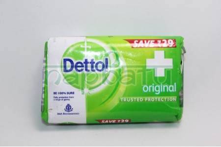 Антибактериальное мыло для рук "Dettol Original", 75 грамм
