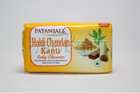 Мыло для тела Haldi Chandan Kanti Soap, Patanjali / 150 gr