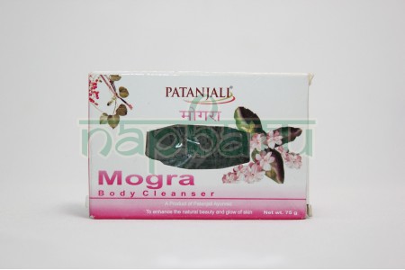 Мыло для тела Mogra Soap, Patanjali / 75 gr