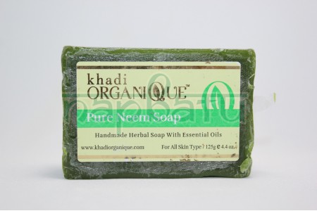Натуральное мыло  "Pure Neem Soap Khadi", 125 грамм
