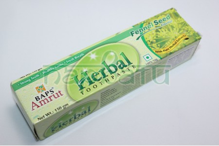 Зубная паста натуральная  " Amrut  Herbal Toothpaste "/150 грамм