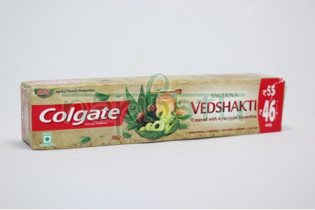 Зубная паста Сварна Ведшакти, 100 г, производитель Колгейт; Swarna Vedshakti Toothpaste, 100 g, Colgate