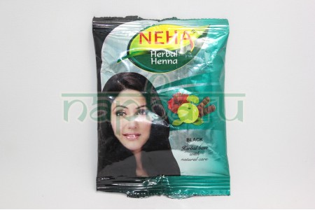 Хна натуральная индийская Хна Neha Herbal черная, 18 гр