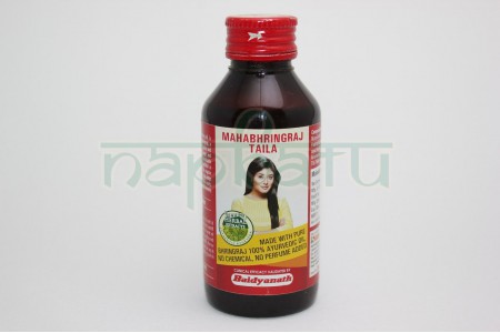Масло для волос "Махабрингарадж", 100 мл, производитель "Байдьянатх", Mahabhringraj Oil, 100 ml, Вaidyanath