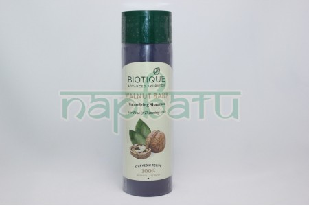 Шампунь для тонких и ослабленных волос с грецким орехом, BIOTIQUE Bio Walnut Bark Shampoo,190 мл