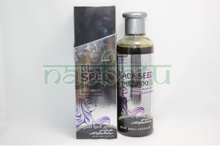 Шампунь от выпадения волос "Black Seed Shampoo" с чёрным тмином, Hemani 350 мл, Пакистан