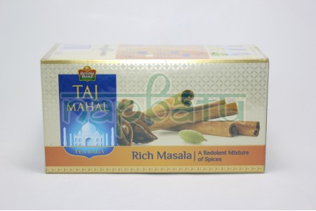 Масала чай Тадж Махал в пакетиках | "Brooke Bond Taj Mahal Rich Masala Tea Bags" 25 пакетиков