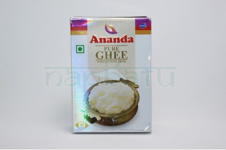 Сливочное масло Гхи Настоящее индийское "Ananda Pure Ghee" из буйволиного молока, 100 гр