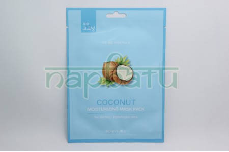 Маска Тканевая с кокосом Moisturizing MASK pACK Mask COCONUT, 23 гр