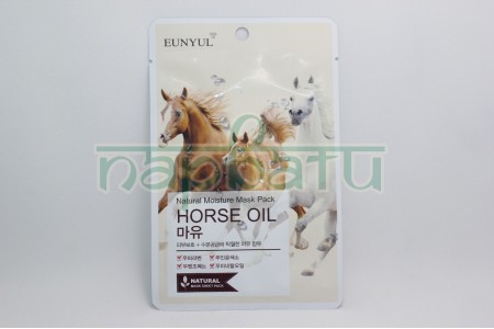 Маска тканевая с лошадиным маслом Eunyul Natural Moisture Mask Pack Horse Oil, 22 мл