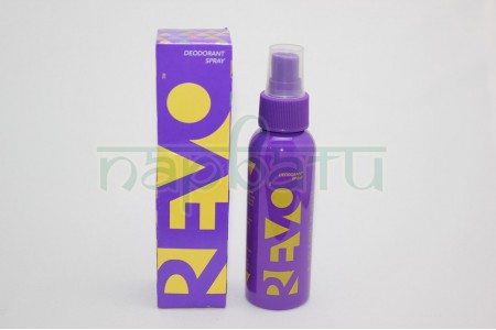 Парфюмированный антибактериальный, натуральный "Revo" Deodorant spray Violet , 100 мл